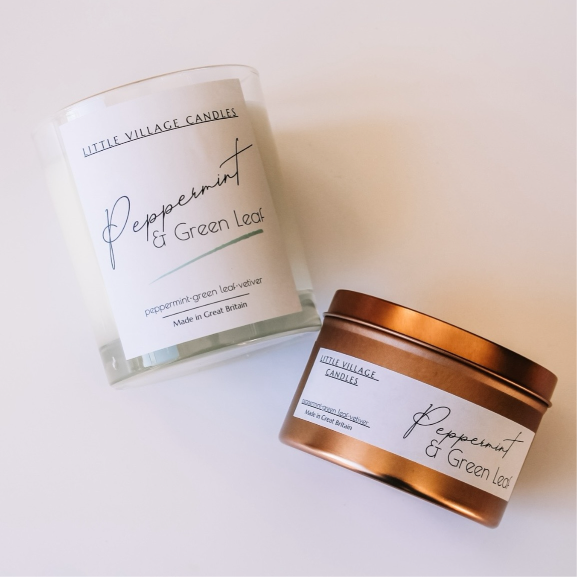 Peppermint & Green Leaf