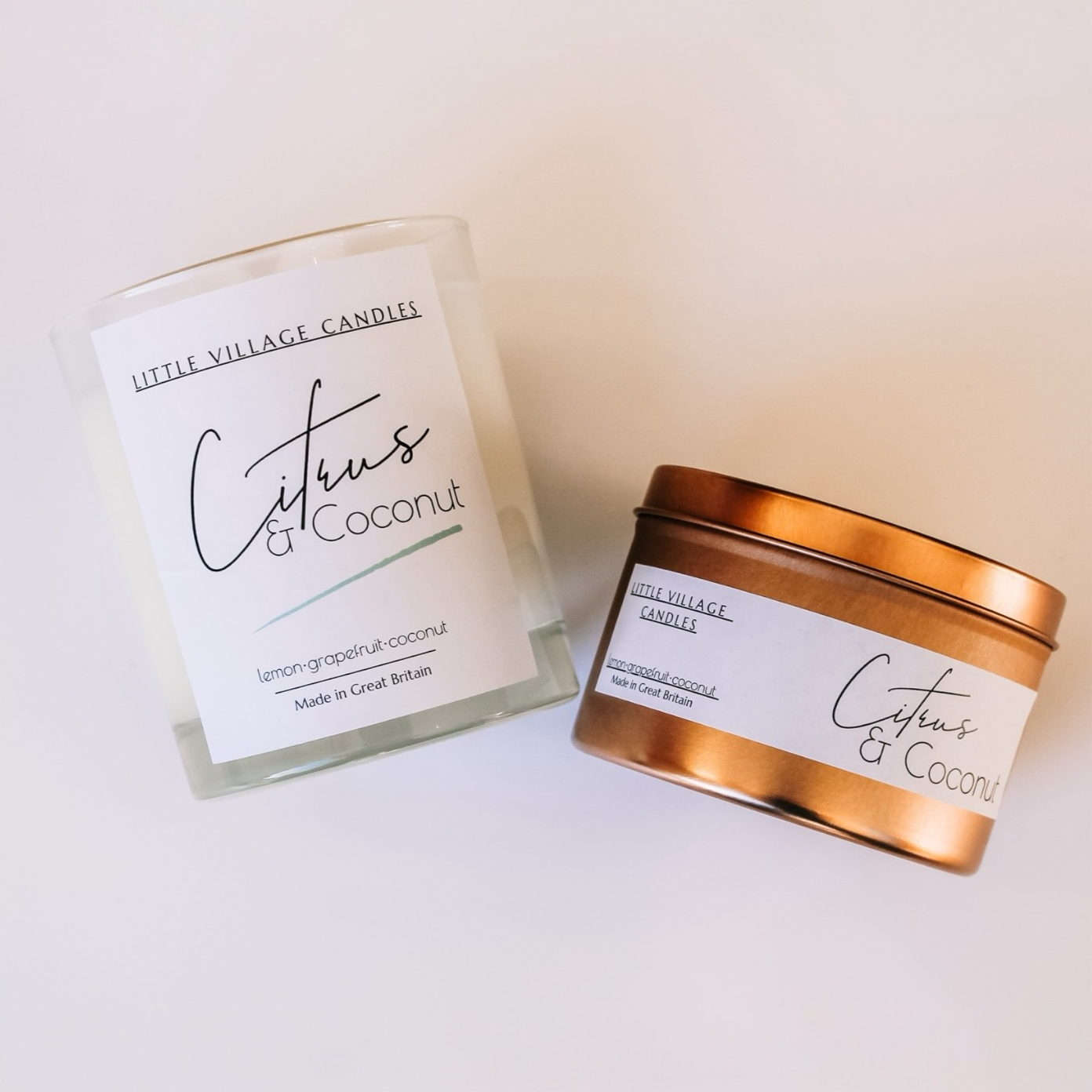 Citrus and Coconut