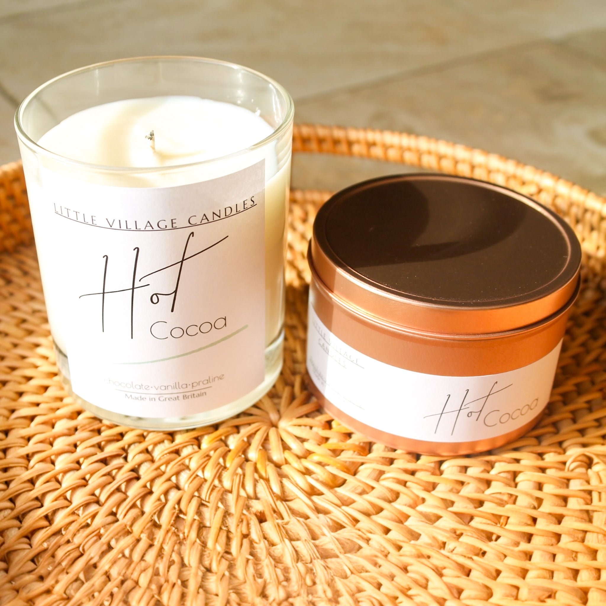 Hot Cocoa Candle
